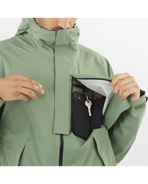 Casaco Shell Outerpath 2,5 L Waterproof Verde-4