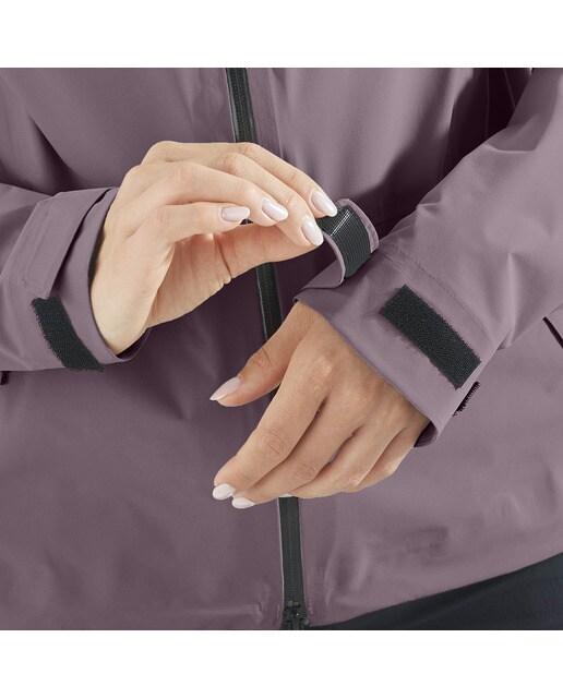 Chaqueta shell de hombre Outerpath 2.5L Waterproof Salomon - Rosa Rosa-3