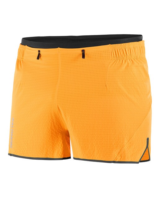 Imagen 3 de Short de hombre Sense Aero 3'' Salomon - Amarillo Amarillo