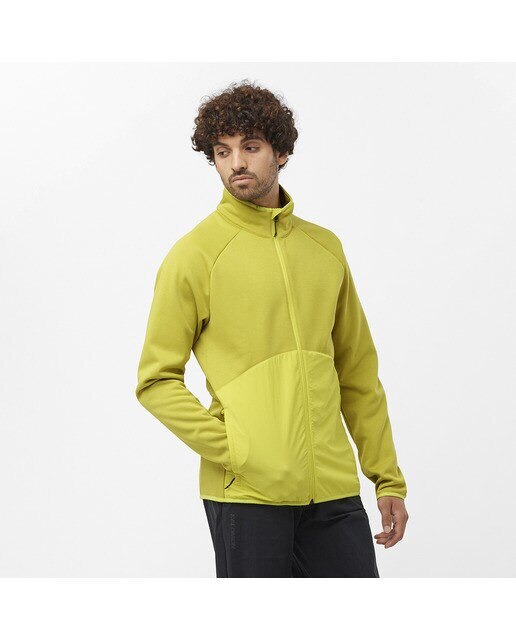 Casaco Essential Warm Full Zip Amarelo-1