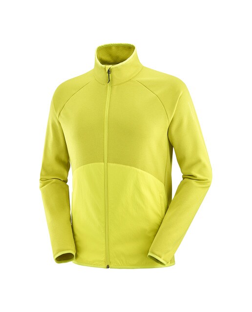 Casaco Essential Warm Full Zip Amarelo-3