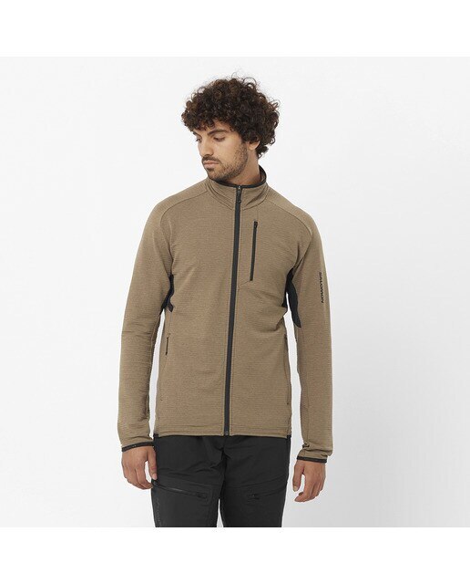 Casaco Essential Lightwarm Salomon Castanho-1