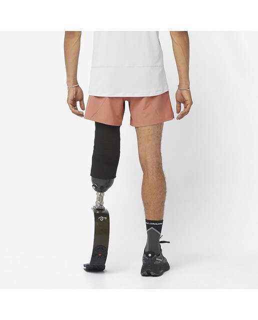 Imagen 2 de Short de hombre Cross 5'' Salomon - Gris claro Gris claro
