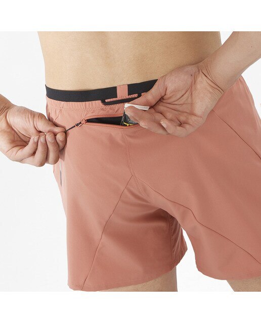 Imagen 4 de Short de hombre Cross 5'' Salomon - Gris claro Gris claro
