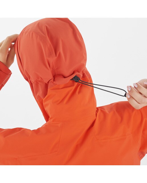 Casaco Shell Outerpath 2,5 L Waterproof Laranja-4