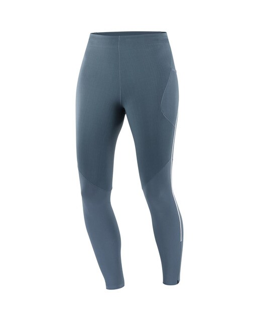 Imagen 5 de Mallas de mujer Sense Aero Stow Salomon - Azul Azul