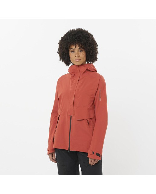 Chaqueta de mujer Outerpath Pro 2.5L Salomon - Rojo Rojo-1