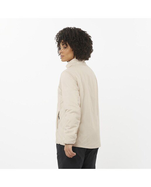 Chaqueta de mujer Mountain Flex Salomon - Marrón Marrón-2