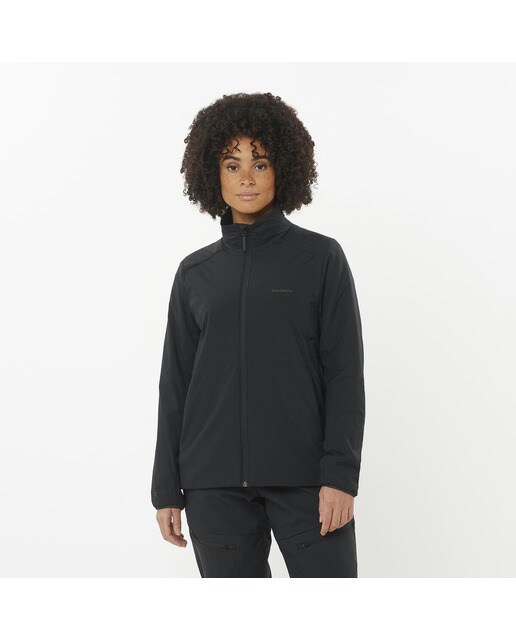 Chaqueta de mujer Mountain Flex Salomon - Negro Negro-1