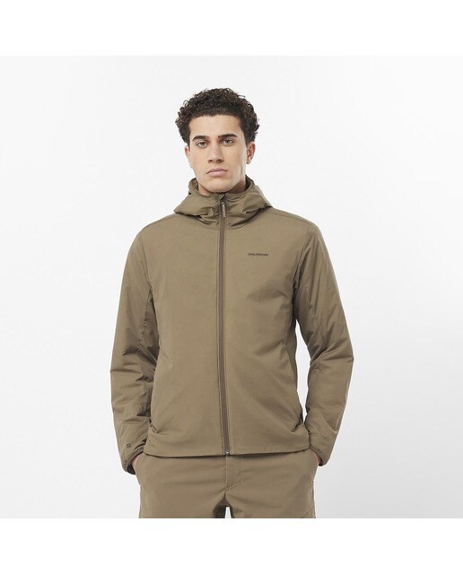 Chaqueta de hombre Mountain Flex Salomon - Marrón Marrón-1
