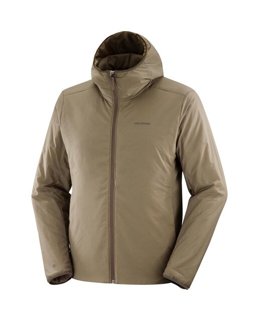 Chaqueta de hombre Mountain Flex Salomon - Marrón Marrón-3