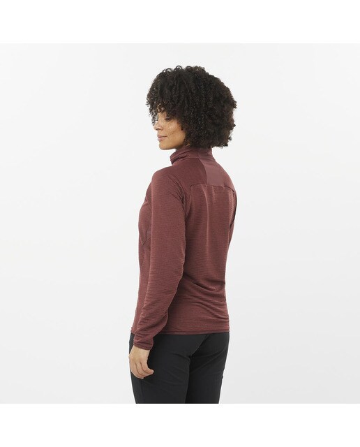 Chaqueta de mujer Essential Lightwarm Salomon - Beige Marrón-2