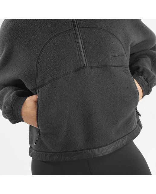 Chaqueta de mujer Chroma Crop Salomon - Negro Negro-4