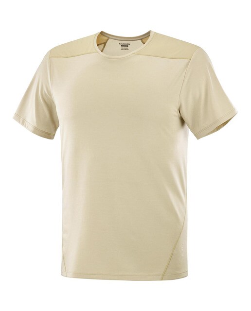 T-shirt Outline Bege-3