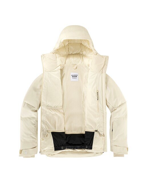 Chaqueta de mujer Alpenflow Down Salomon - Blanco Blanco-1