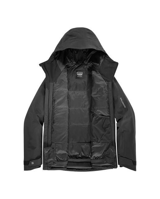 Chaqueta de hombre Highland Salomon - Negro Negro-2