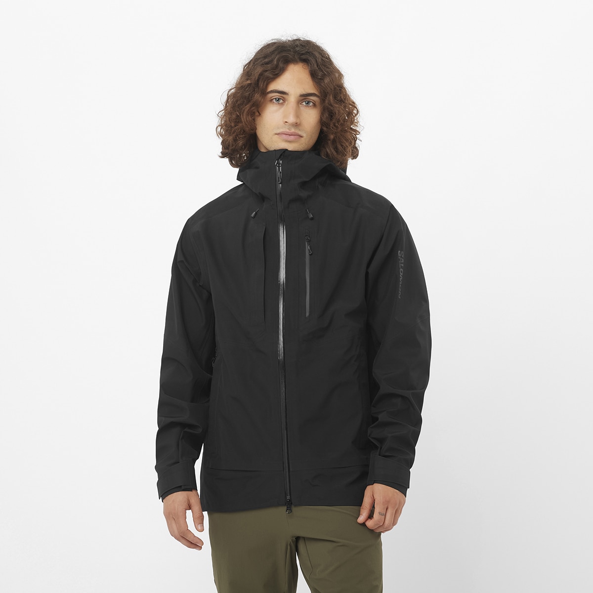 Imagen 0 de Chaqueta shell de hombre OUTLINE 3L GORE-TEX Salomon Negro
