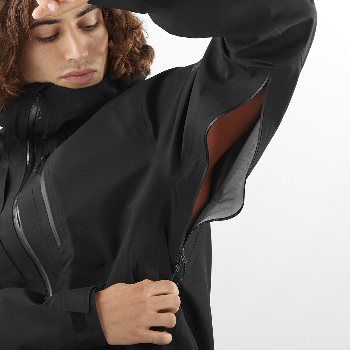 Chaqueta shell de hombre OUTLINE 3L GORE-TEX Salomon - Negro Negro-5