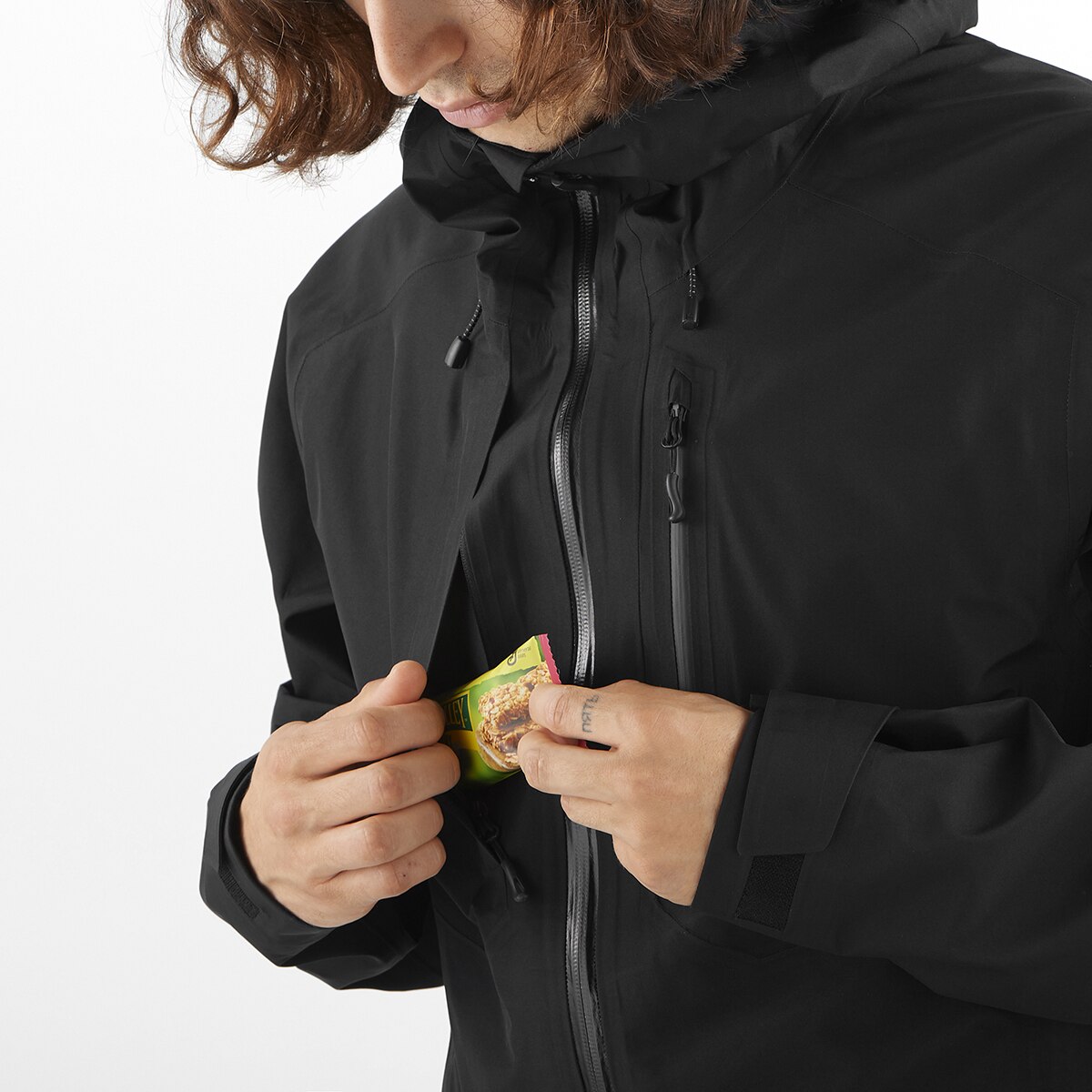 Chaqueta shell de hombre OUTLINE 3L GORE-TEX Salomon - Negro Negro-6