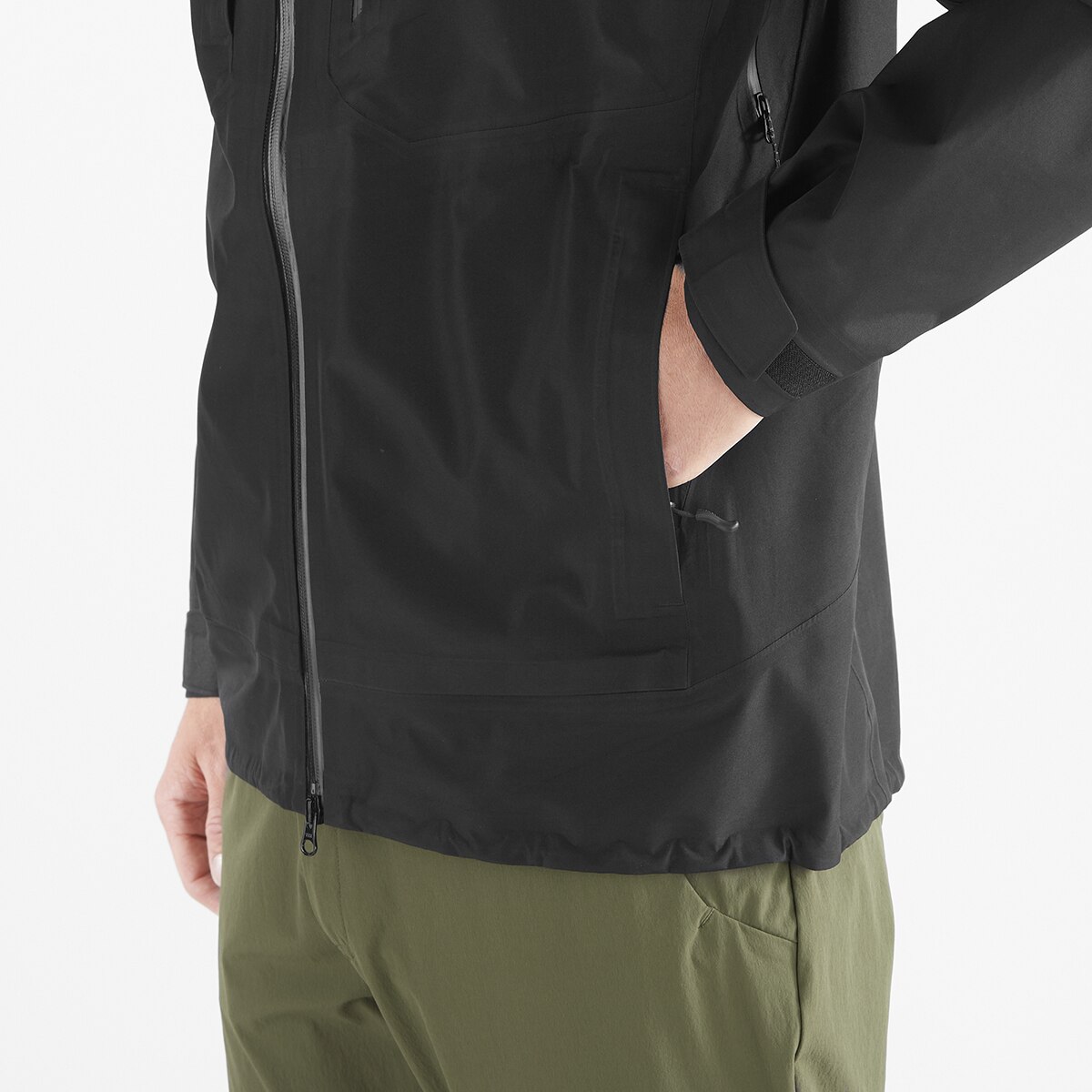 Chaqueta shell de hombre OUTLINE 3L GORE-TEX Salomon - Negro Negro-7