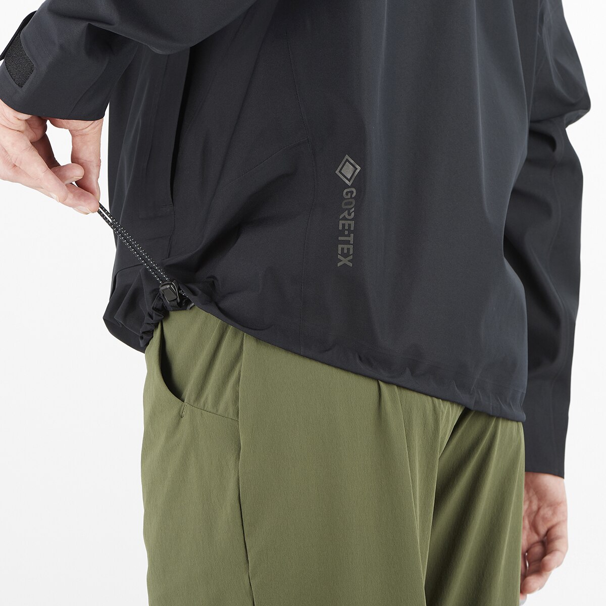 Chaqueta shell de hombre OUTLINE 3L GORE-TEX Salomon - Negro Negro-8