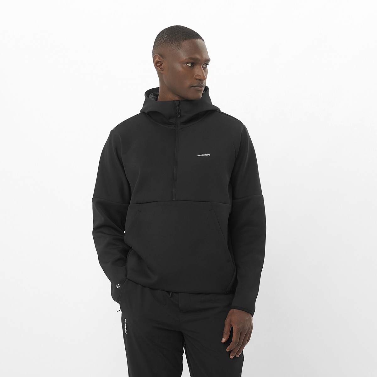 Capa Intermédia de Meio Fecho de Correr SHKout Preto-1