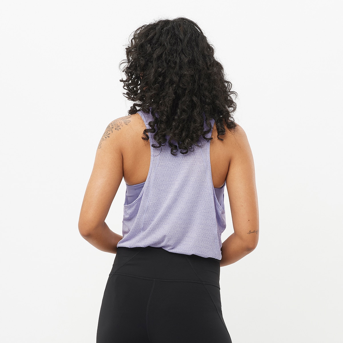 T-shirt sem Mangas SHKout Air Roxo-2