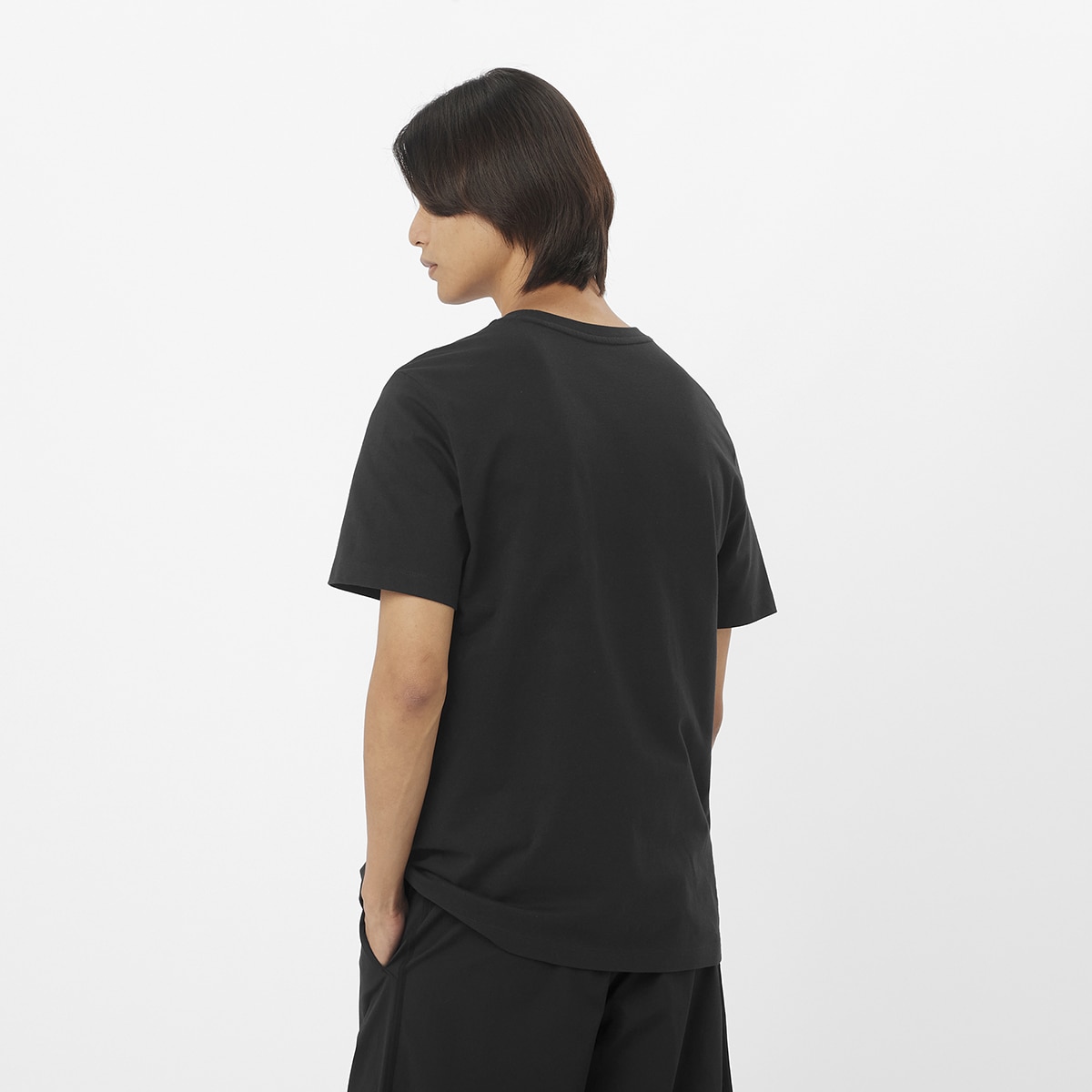 Imagen 2 de Camiseta de manga corta de hombre SALOMON BIG LOGO Salomon - Negro Negro