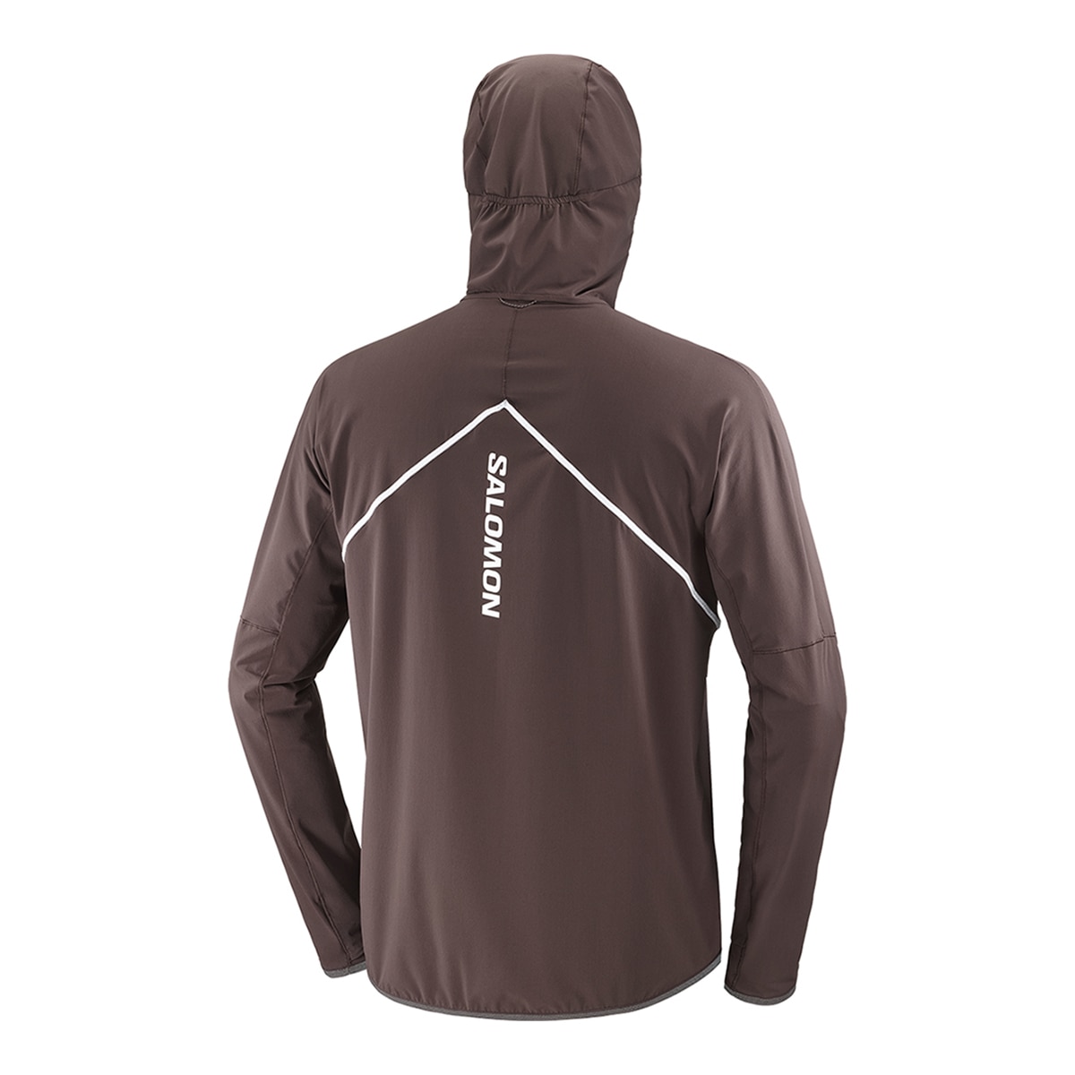 Casaco com Capuz Sense Aero Hybrid Castanho-2