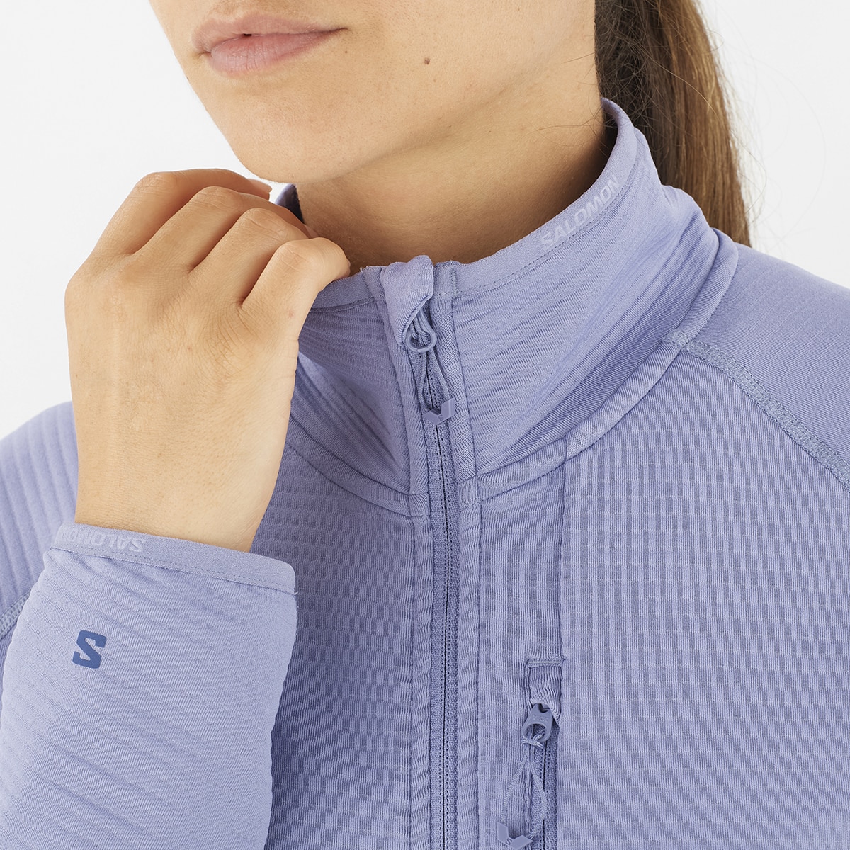 Casaco de Fecho de Correr Completo Essential Lightwarm Azul-5
