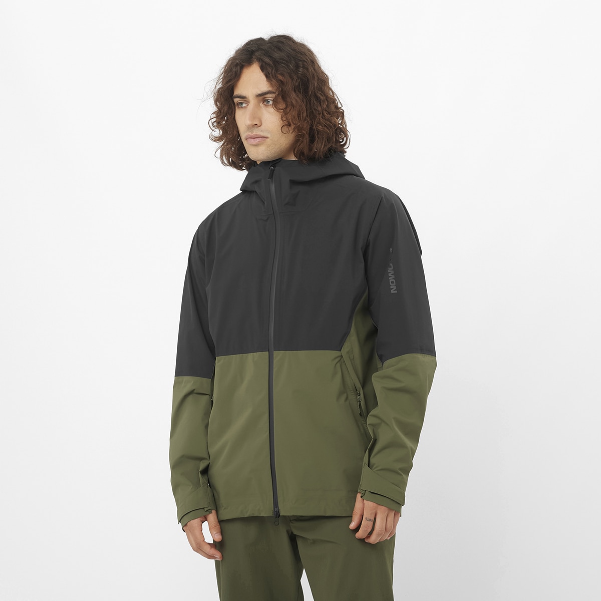 Imagen 0 de Chaqueta shell de hombre OUTERPATH 2.5L Salomon Negro