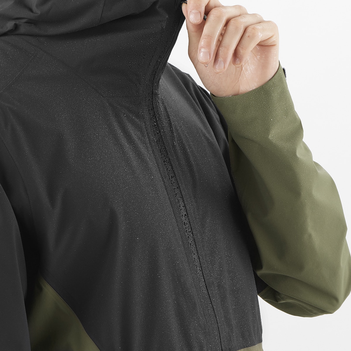 Chaqueta shell de hombre OUTERPATH 2.5L Salomon - Negro Negro-5
