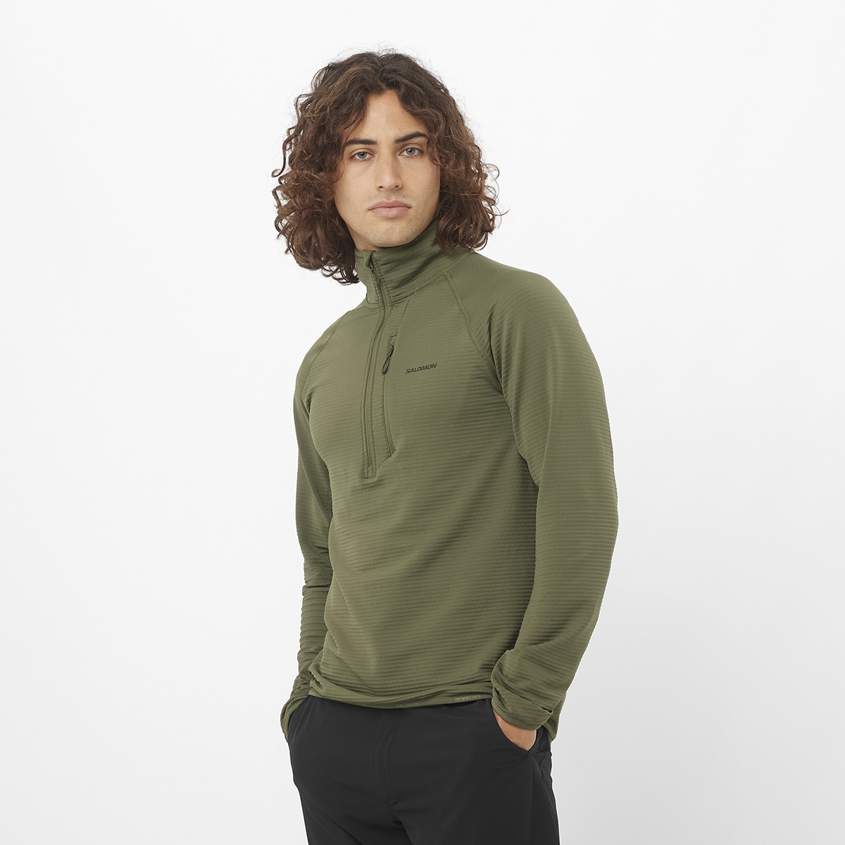Capa de Meio Fecho de Correr Essential Lightwarm Cinzento-1