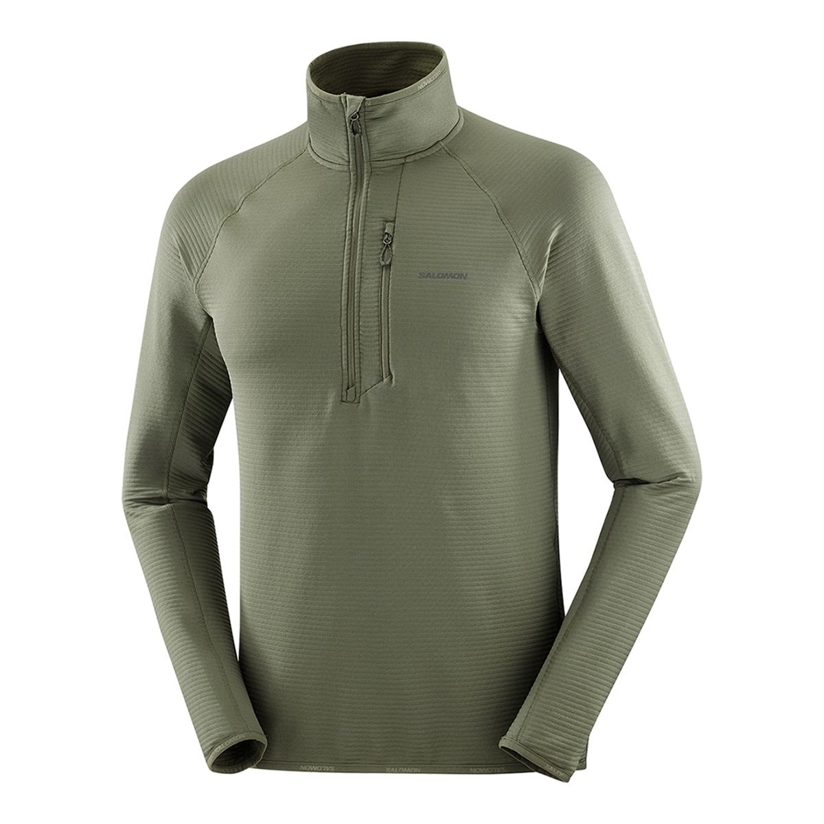 Capa de Meio Fecho de Correr Essential Lightwarm Cinzento-6