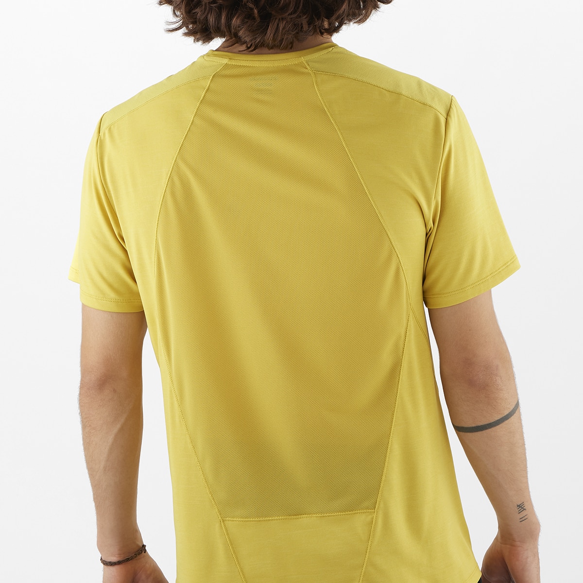T-shirt de Manga Curta Outline Verde-3