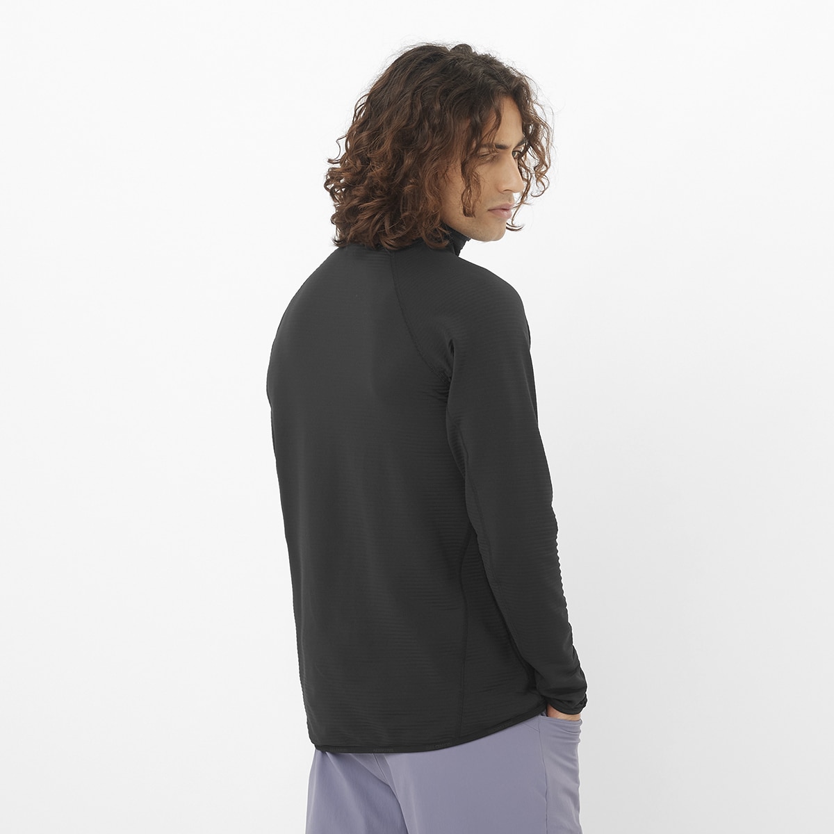 Capa de Meio Fecho de Correr Essential Lightwarm Preto-2