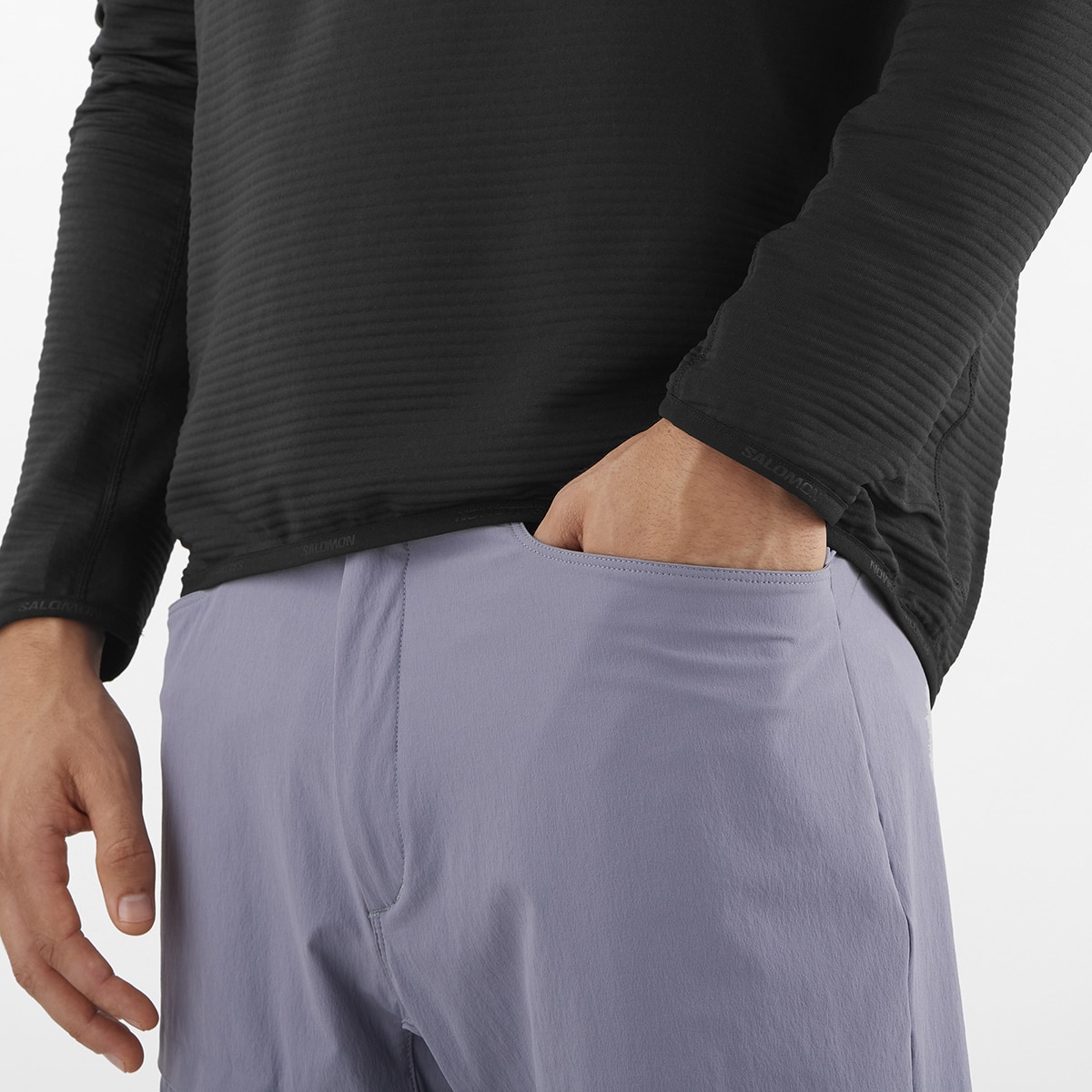 Capa de Meio Fecho de Correr Essential Lightwarm Preto-3