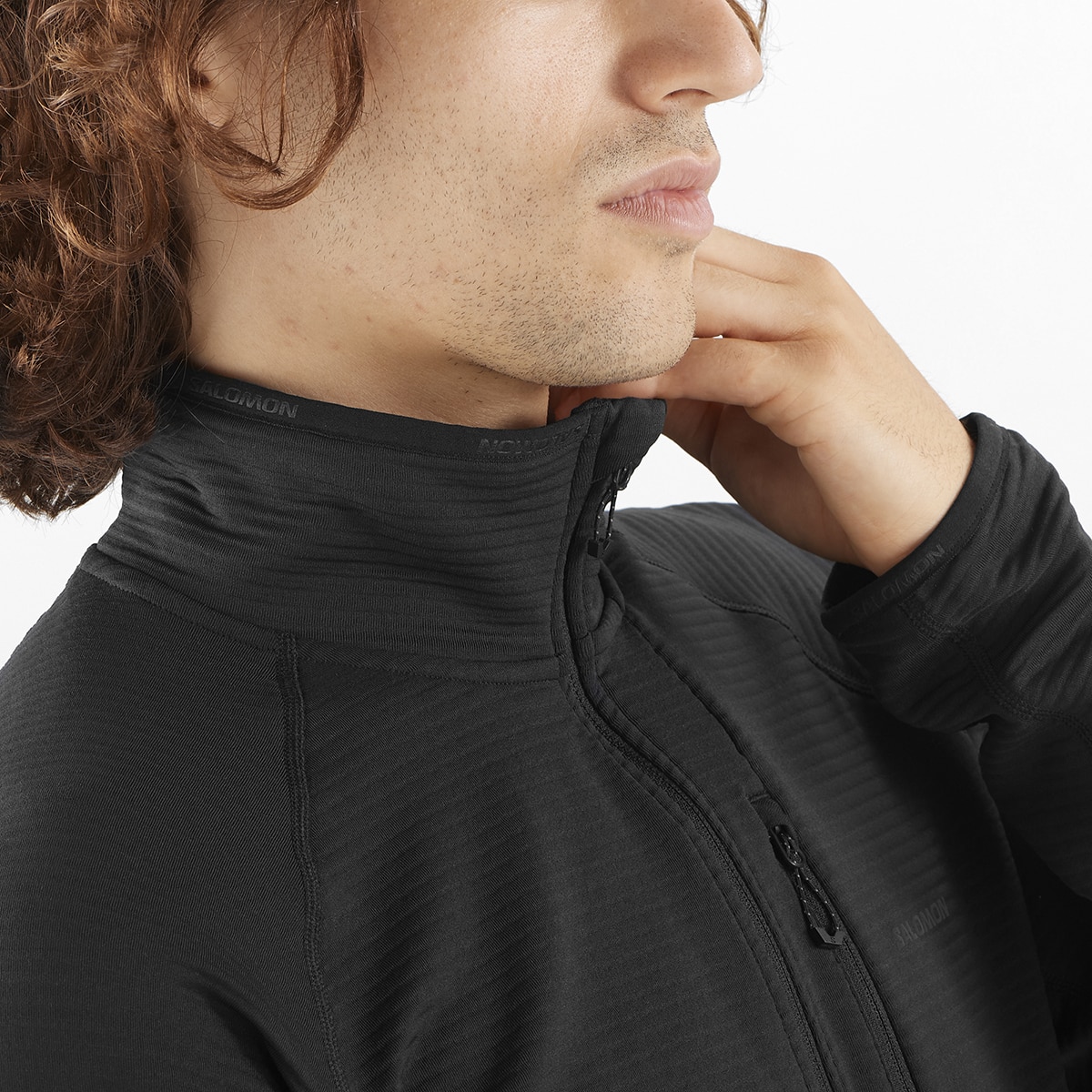 Capa de Meio Fecho de Correr Essential Lightwarm Preto-5