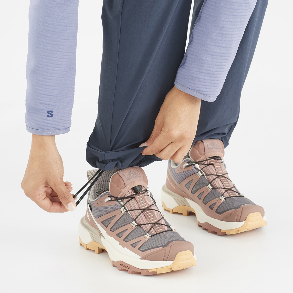 Imagen 7 de Pantalones de mujer WAYFARER ZIP OFF Salomon - Gris Gris