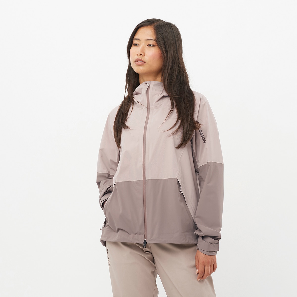 Chaqueta shell de mujer OUTERPATH 2.5L Salomon - Rojo Rojo-1