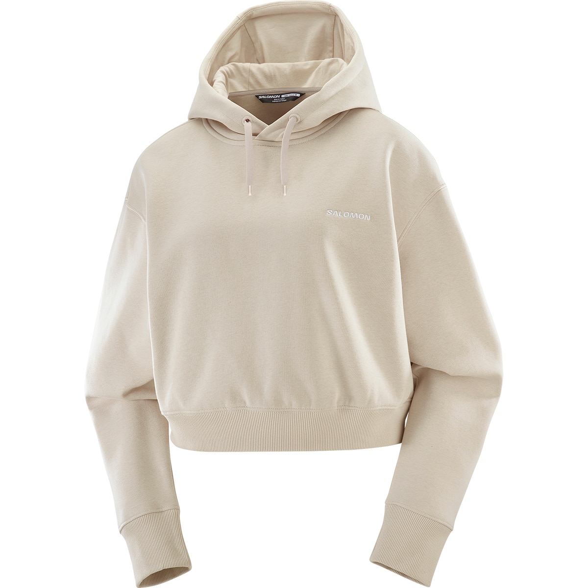Sudadera con capucha de mujer SALOMON LOGO Salomon - Marrón Marrón-4