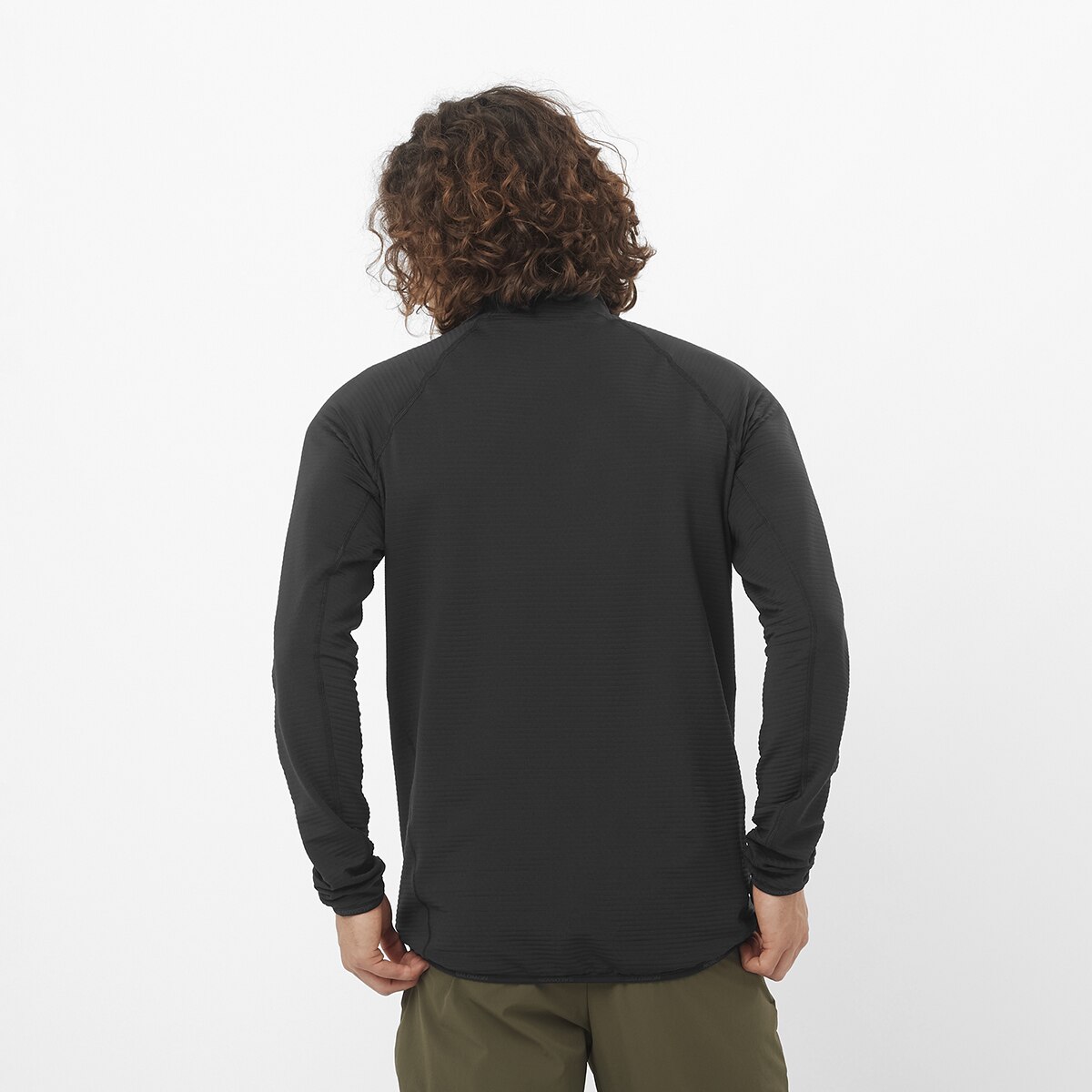 Casaco com Capuz Essential Lightwarm Preto-2