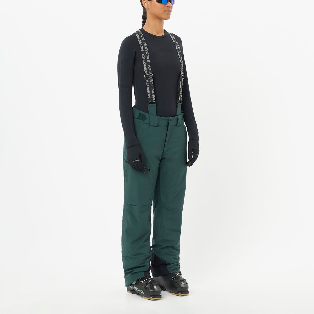 Imagen 1 de Pantalón de esquí para mujer BRILLIANT PANT W SALOMON Verde