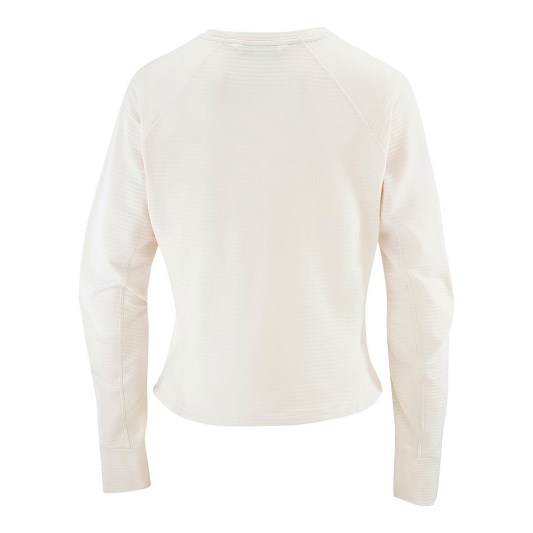 Prenda interior de manga larga para mujer SNTIAL LIGHTWARM CN W SALOMON - Blanco Blanco-5