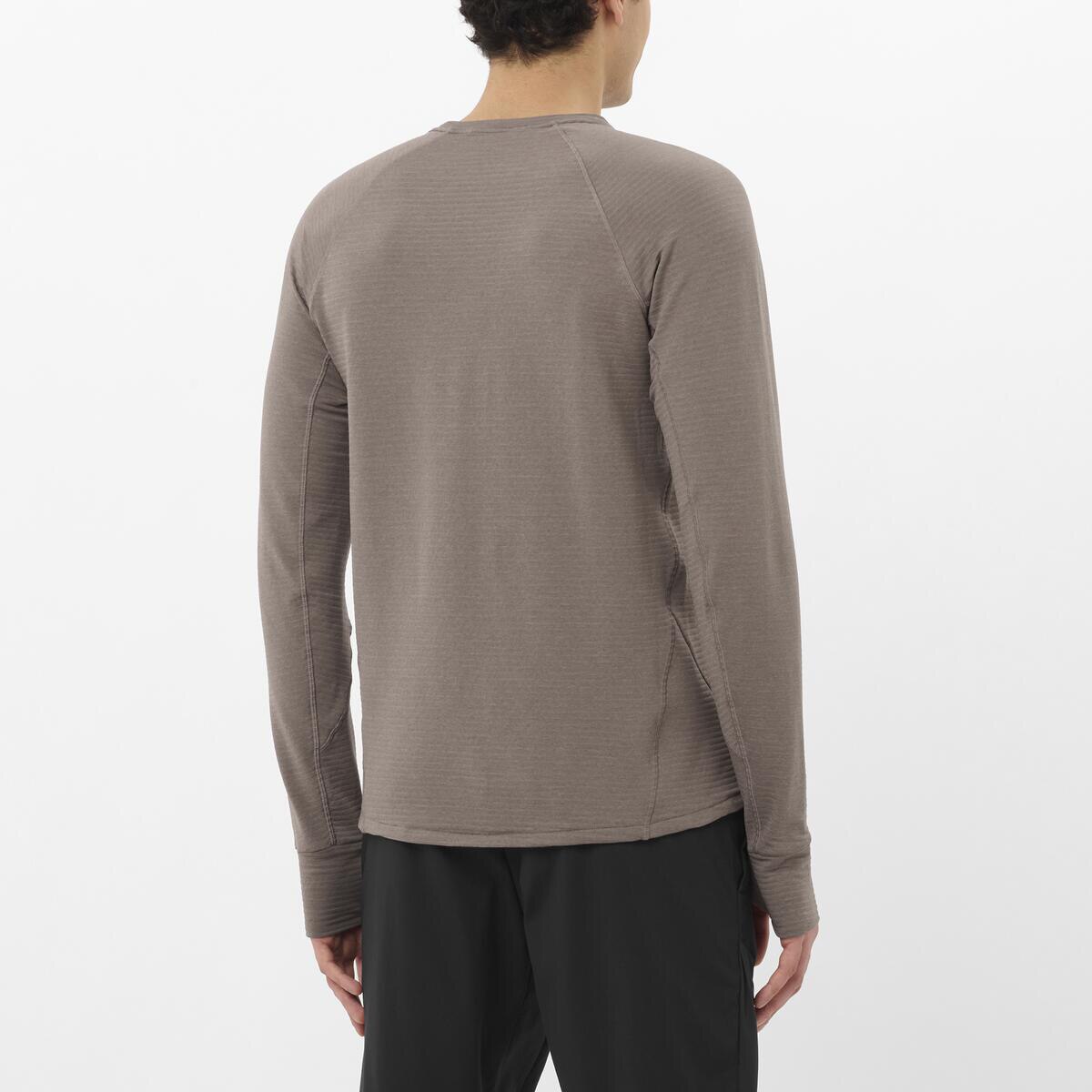 Prenda interior de manga larga para hombre SNTIAL LIGHTWARM CN M SALOMON - Rojo Rojo-2