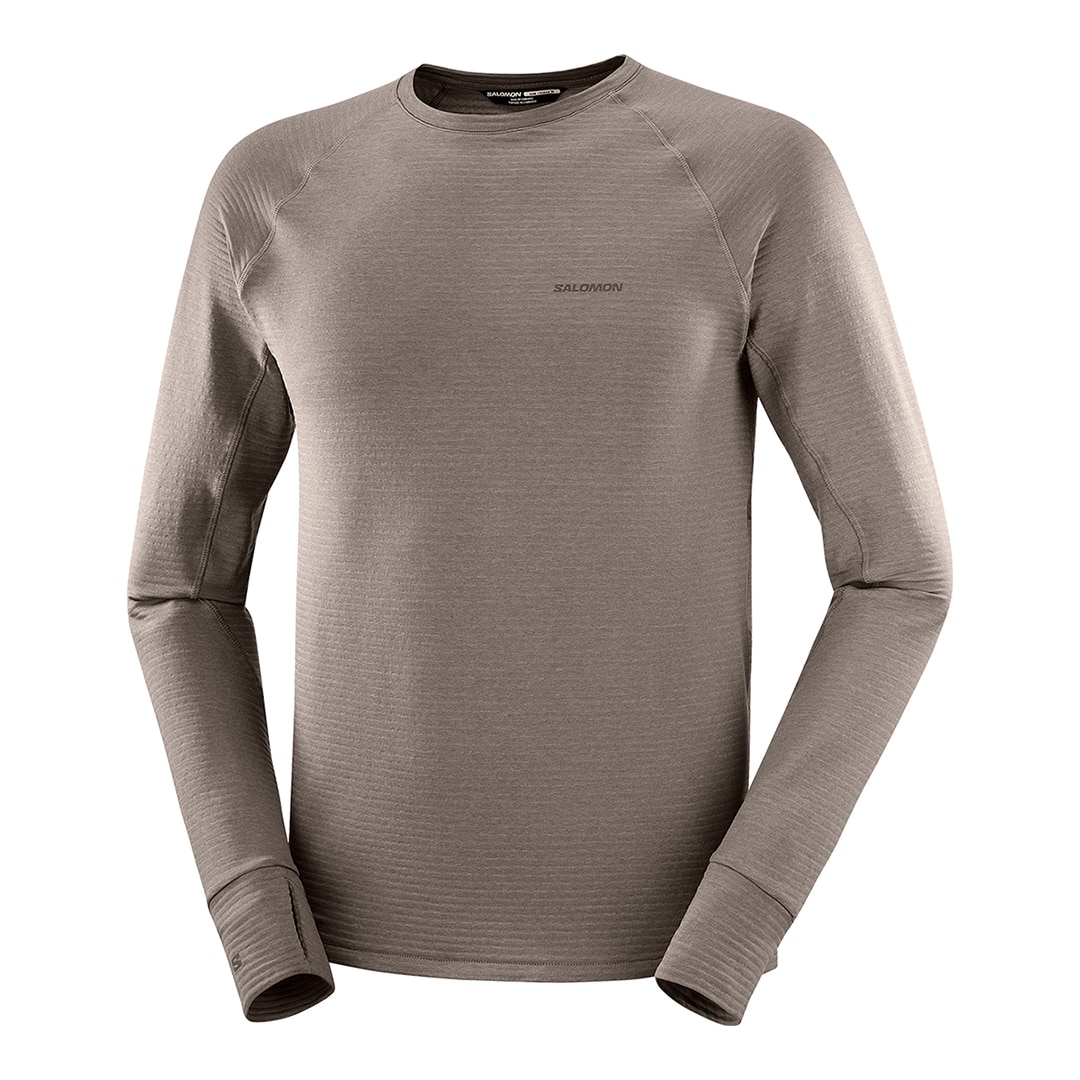 Prenda interior de manga larga para hombre SNTIAL LIGHTWARM CN M SALOMON - Rojo Rojo-4