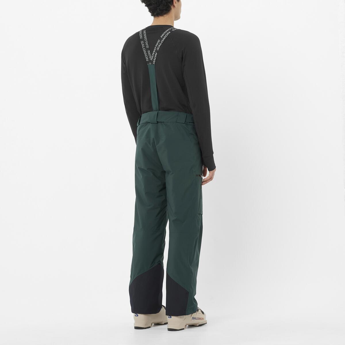 Pantalón de esquí para hombre BRILLIANT PANT M SALOMON - Verde Verde-2