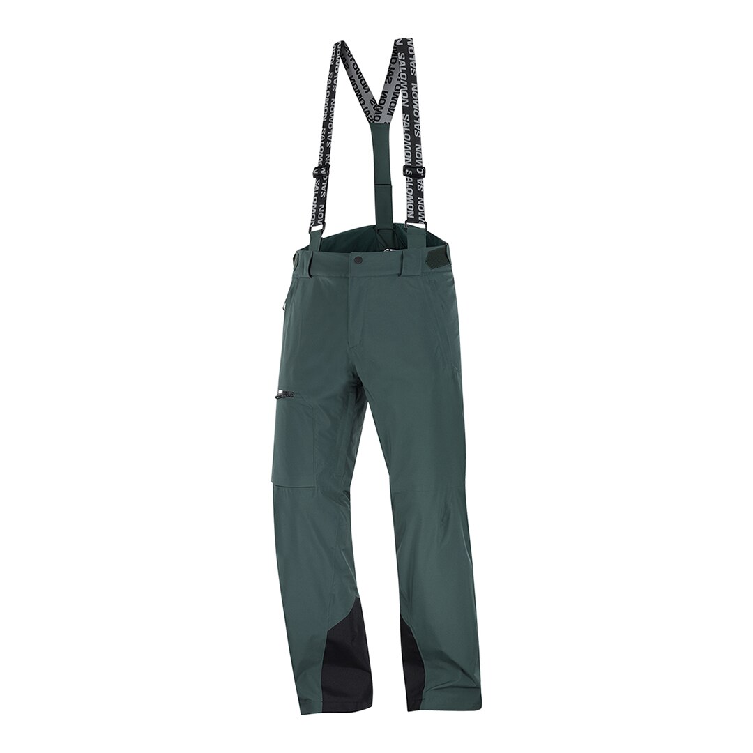 Pantalón de esquí para hombre BRILLIANT PANT M SALOMON - Verde Verde-5