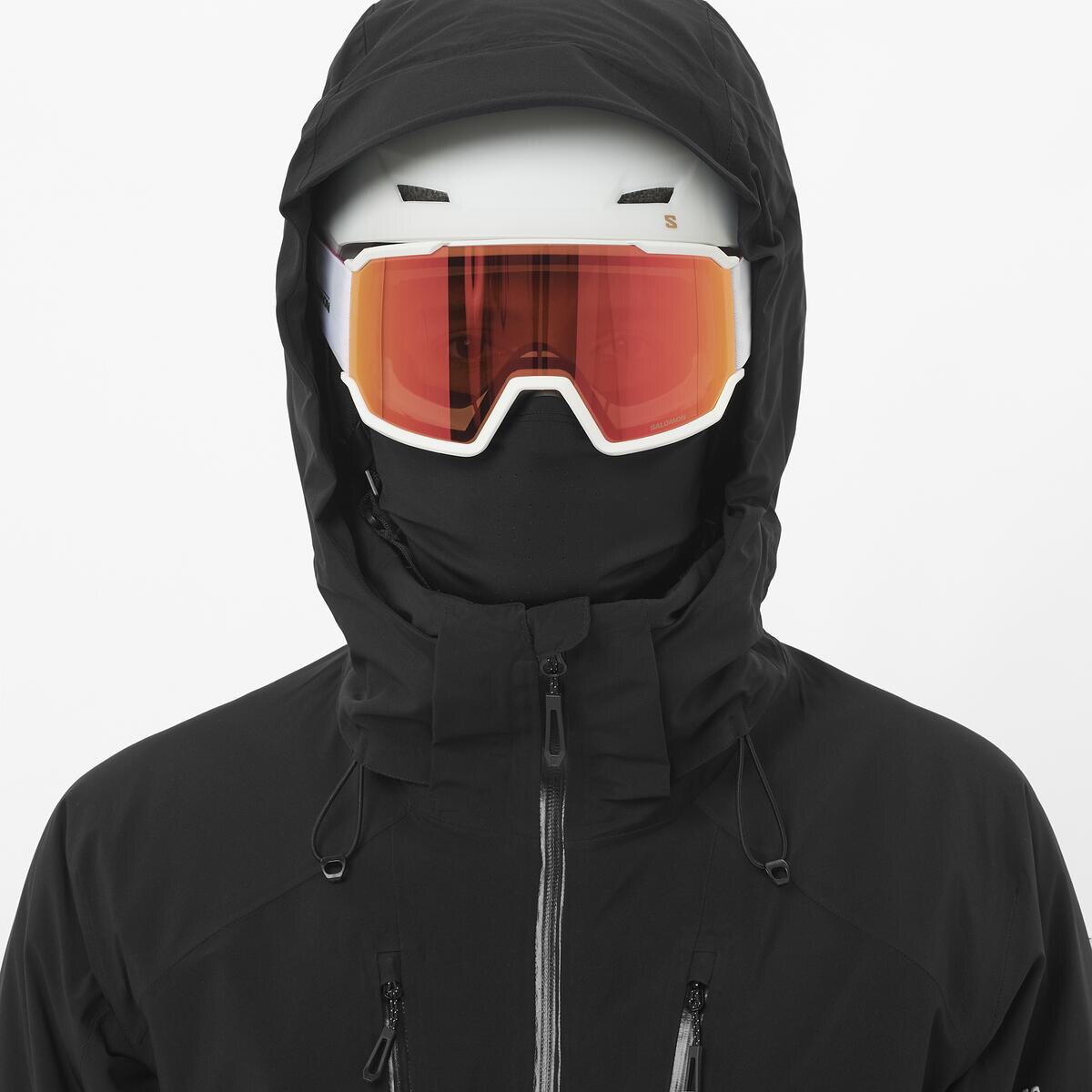 Imagen 3 de Chaqueta aislada con capucha para hombre BRILLIANT 2.0 JACKET M SALOMON - Negro Negro