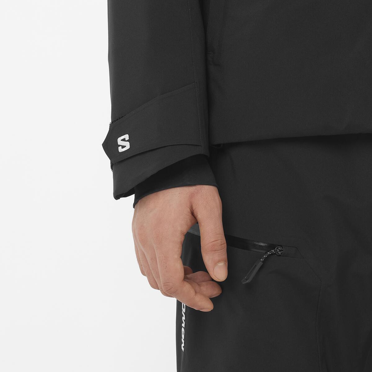 Imagen 4 de Chaqueta aislada con capucha para hombre BRILLIANT 2.0 JACKET M SALOMON - Negro Negro